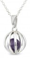 Celebrate a February birthday with an Amethyst birthstone necklace!