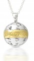featuring a rotating message ring with the words 