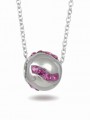 Shimmering pink stones to light your way...