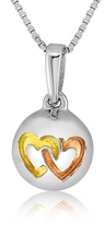 Together - we are complete - sterling silver pendant