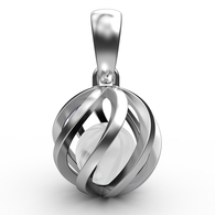 Celebrate an April birthday with a White Topaz birthstone necklace!
Twist version