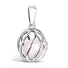 Celebrate an October birthday with a Rose Quartz birthstone necklace!
Twist version