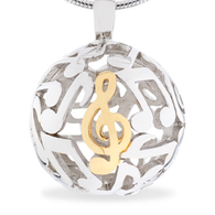 Music Notes Necklace - Glam Collection