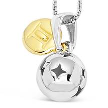 Zodiac silver pendant - Gemini - May 21 - Jun 20