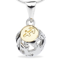 Sphere of Life (Cute) - Sagittarius Necklace