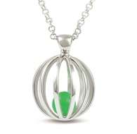Celebrate a May birthday with a Sphere of Life birthstone necklace