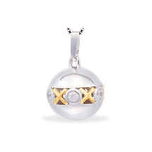XOX (cute) - Hugs & Kisses (Yellow Gold)