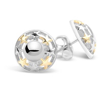 My Shining Star - Silver Stud Earrings