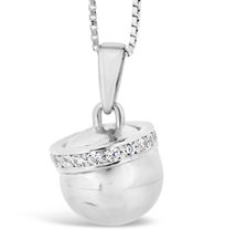 Make a wish- make it happen - sterling silver pendant