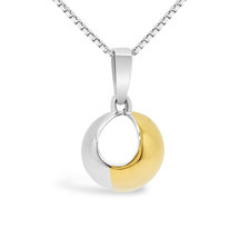 Wishing you - the best of everything - sterling silver pendant