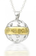 featuring a rotating message ring with the words "I Love You" written in Braille