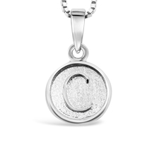 Sterling Silver 'C' pendant